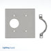 Pass And Seymour Smooth Wall Plate 1-Gang Single 1-Gang Black White (SP147W)