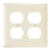 Pass And Seymour Smooth Wall Plate 2-Gang Duplex Light Aluminum (SP82LA)