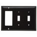 Pass And Seymour Smooth Wall Plate 2-Gang Toggle 1-Gang SPLEX Brown (SP226)