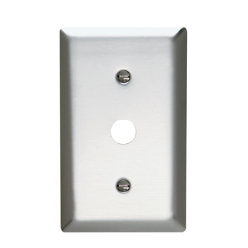 Pass And Seymour Smooth 302SS 1-Gang Telephone 13.32 Diameter Hole Yoke (SS12)