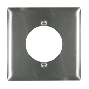 Pass And Seymour Smooth 302SS 2-Gang Power Outlet 2 Mounting Holes (SS702)