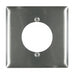 Pass And Seymour Smooth 302SS 2-Gang Power Outlet 2 Mounting Holes (SS702)