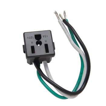 Pass And Seymour Snap-In NEMA 5-15 Receptacle (13741)