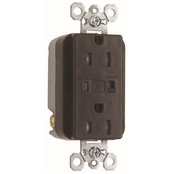 Pass And Seymour Surge Protective Duplex Receptacle Tamper-Resistant 15A/125V Alarm Brown (TR5262SP)