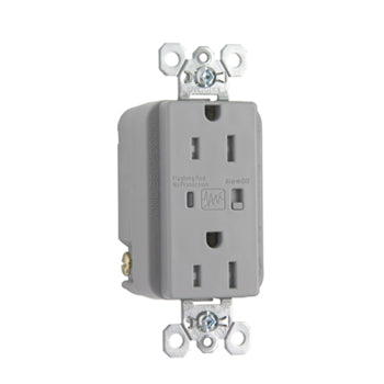 Pass And Seymour Surge Protective Duplex Receptacle Tamper-Resistant 15A/125V Alarm Gray (TR5262GRYSP)