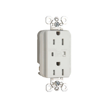 Pass And Seymour Surge Protective Duplex Receptacle Tamper-Resistant 15A/125V Alarm White (TR5262WSP)