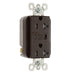 Pass And Seymour Surge Protective Duplex Receptacle Tamper-Resistant 20A/125V Alarm Brown (TR5362SP)