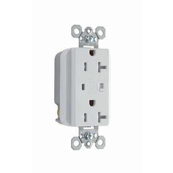 Pass And Seymour Surge Protective Duplex Receptacle Tamper-Resistant 20A/125V Alarm White (TR5362WSP)