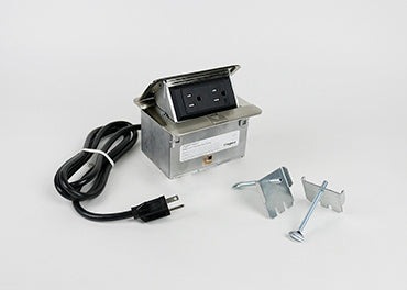 Pass And Seymour Stainless 15A Tamper-Resistant Duplex 6 Foot Cord (DQFP15ST)