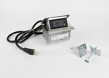 Pass And Seymour Stainless 20A Tamper-Resistant Duplex 6 Foot Cord (DQFP20ST)