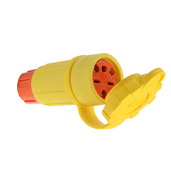 Pass And Seymour Straight Blade IP67 Connector 15A 250V 6-15R Anti-Microbial (15W49AM)