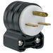 Pass And Seymour Straight Blade Angle Plug Two Pole 3-Way 15A 250V (PS5666SSAN)