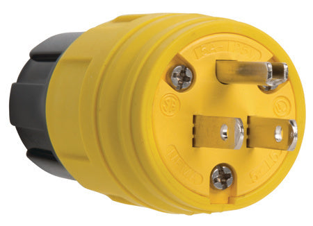 Pass And Seymour Straight Blade IP67 Plug 15A 125V 5-15P (14W47)