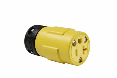 Pass And Seymour Straight Blade Rubber Connector 20A 125V 5-20R (1533)