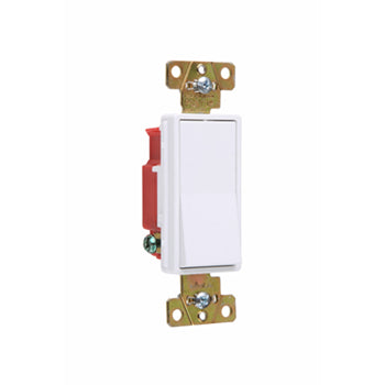 Pass And Seymour Switch Decorator 1P 20A347V Grounded White (2621347W)