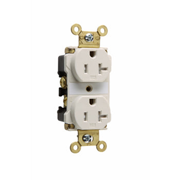 Pass And Seymour Tamper-Resistant Receptacle 20A 125V Light Almond (TR63LA)