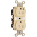 Pass And Seymour Tamper-Resistant Hospital Receptacle 20A 125V Ivory (TR63HI)