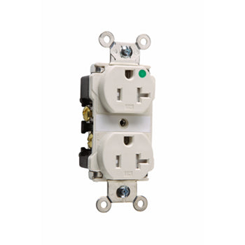 Pass And Seymour Tamper-Resistant Hospital Receptacle 20A 125V Light Almond (TR63HLA)