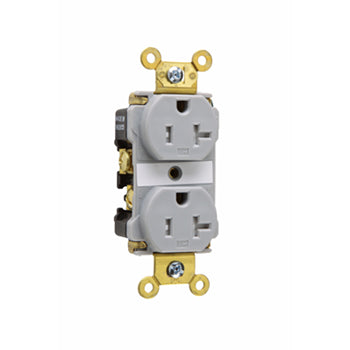Pass And Seymour Tamper-Resistant Receptacle 20A 125V Gray (TR63GRY)