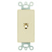Pass And Seymour Telephone 1 Outlet 6Wire Ivory (26TE16I)
