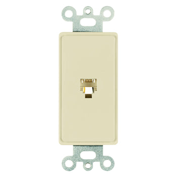 Pass And Seymour Telephone 1 Outlet 6Wire White (26TE16W)
