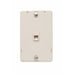 Pass And Seymour Telephone Outlet 4W Wall Mount (WMTE14LA)