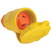 Pass And Seymour Turnlok Connector IP67 30A 277V L730-R Yellow Anti-Microbial (29W49AM)