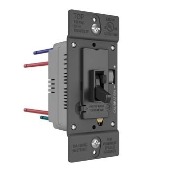 Pass And Seymour Toggle Slide Dimmer 0-10V Fluorescent /LED Black (TSD4FBL3PBK)