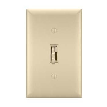 Pass And Seymour Toggle Slide Dimmer Compact Fluorescent /LED Single Pole/3-Way 250W Ivory SSL7A (TSDSSL7API)