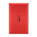 Pass And Seymour Toggle Slide Dimmer Compact Fluorescent /LED Single Pole/3-Way 250W Red SSL7A (TSDSSL7APRED)