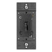 Pass And Seymour Toggle Slide Dimmer Incandescent Single Pole/3-Way 700W Black (TSD703PBK)