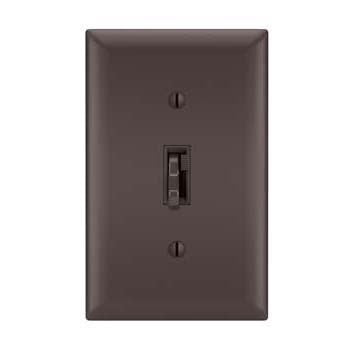 Pass And Seymour Toggle Slide Dimmer Low Voltage Single Pole/3-Way 700Va Brown (TSDLV703P)