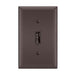 Pass And Seymour Toggle Slide Dimmer Low Voltage Single Pole/3-Way 700Va Brown (TSDLV703P)