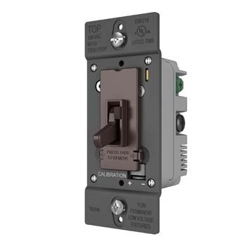 Pass And Seymour Toggle Slide Dimmer Low Voltage Single Pole/3-Way 700Va Brown (TSDLV703P)