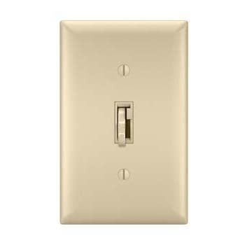 Pass And Seymour Toggle Slide Dimmer Low Voltage Single Pole/3-Way 700Va Ivory (TSDLV703PI)