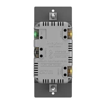 Pass And Seymour Toggle Slide Dimmer Low Voltage Single Pole/3-Way 700Va Ivory (TSDLV703PI)