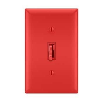 Pass And Seymour Toggle Slide Dimmer Low Voltage Single Pole/3-Way 700Va Red (TSDLV703PRED)