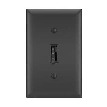 Pass And Seymour Toggle Slide Dimmer Tru Universal Single Pole/3-Way 450W Black (TSD703PTUBK)