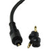 Pass And Seymour Toslink With Mini Audio Cable 3 Foot (AC2403BK)
