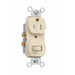 Pass And Seymour Tamper-Resistant Combination 1P Switch And Receptacle 15A/120V Ivory (691TRI)