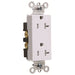 Pass And Seymour Tamper-Resistant Decorator Receptacle 20A 125V Side Wire White (TR26342W)