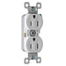 Pass And Seymour Tamper-Resistant Duplex 15A 125V PushWire Only White (880TRW)