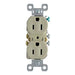 Pass And Seymour Tamper-Resistant Duplex Receptacle 15A/125V Ivory (3232TRI)