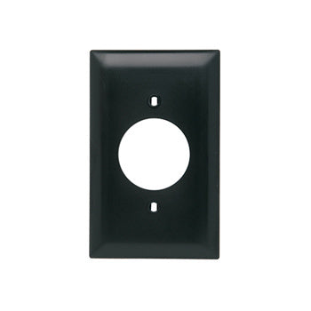 Pass And Seymour Trademaster 1-Gang Power Outlet Black (TP720BK)