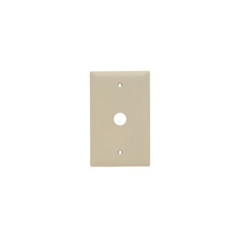 Pass And Seymour Trademaster Plate 1-Gang 5/8 Diameter Ivory (TP60I)