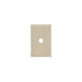Pass And Seymour Trademaster Plate 1-Gang 5/8 Diameter Ivory (TP60I)