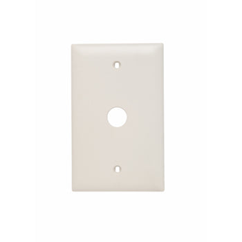 Pass And Seymour Trademaster Plate 1-Gang 5/8 Diameter Light Almond (TP60LA)