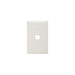 Pass And Seymour Trademaster Plate 1-Gang 5/8 Diameter White (TP60W)