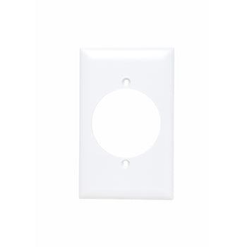 Pass And Seymour Trademaster Plate 1-Gang Power Outlet White (TP724W)