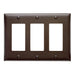 Pass And Seymour Trademaster Plate 3-Gang 3 Decorator Brown (TP263)